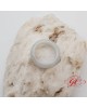 【肌容雪】天然緬甸A貨白月光翡翠戒指 編號635 
