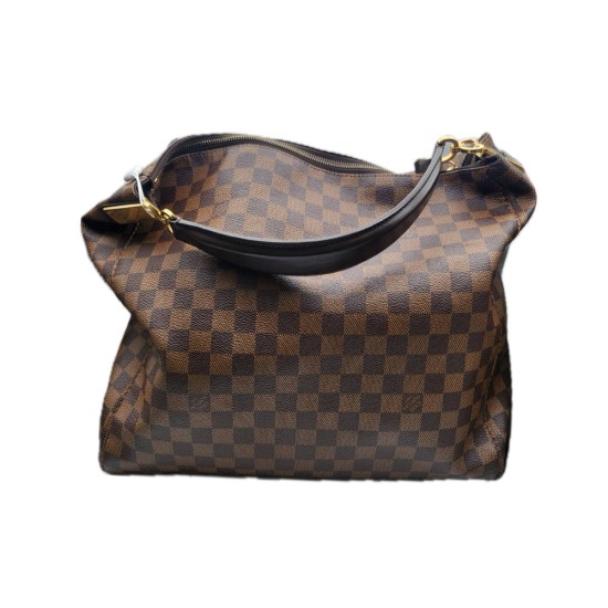 【二手精品 9.8成新】LV N41185 Portobello GM 棋盤格紋仕女肩背  編號L84