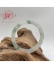 【肌容雪】緬甸天然A貨翡翠冰飄花叮噹鐲 編號400(鐲寬56.2mm #18號)