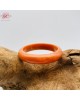 【肌容雪】天然緬甸A貨紅翡翠手鐲 編號590(鐲寬 55.6mm #18號)